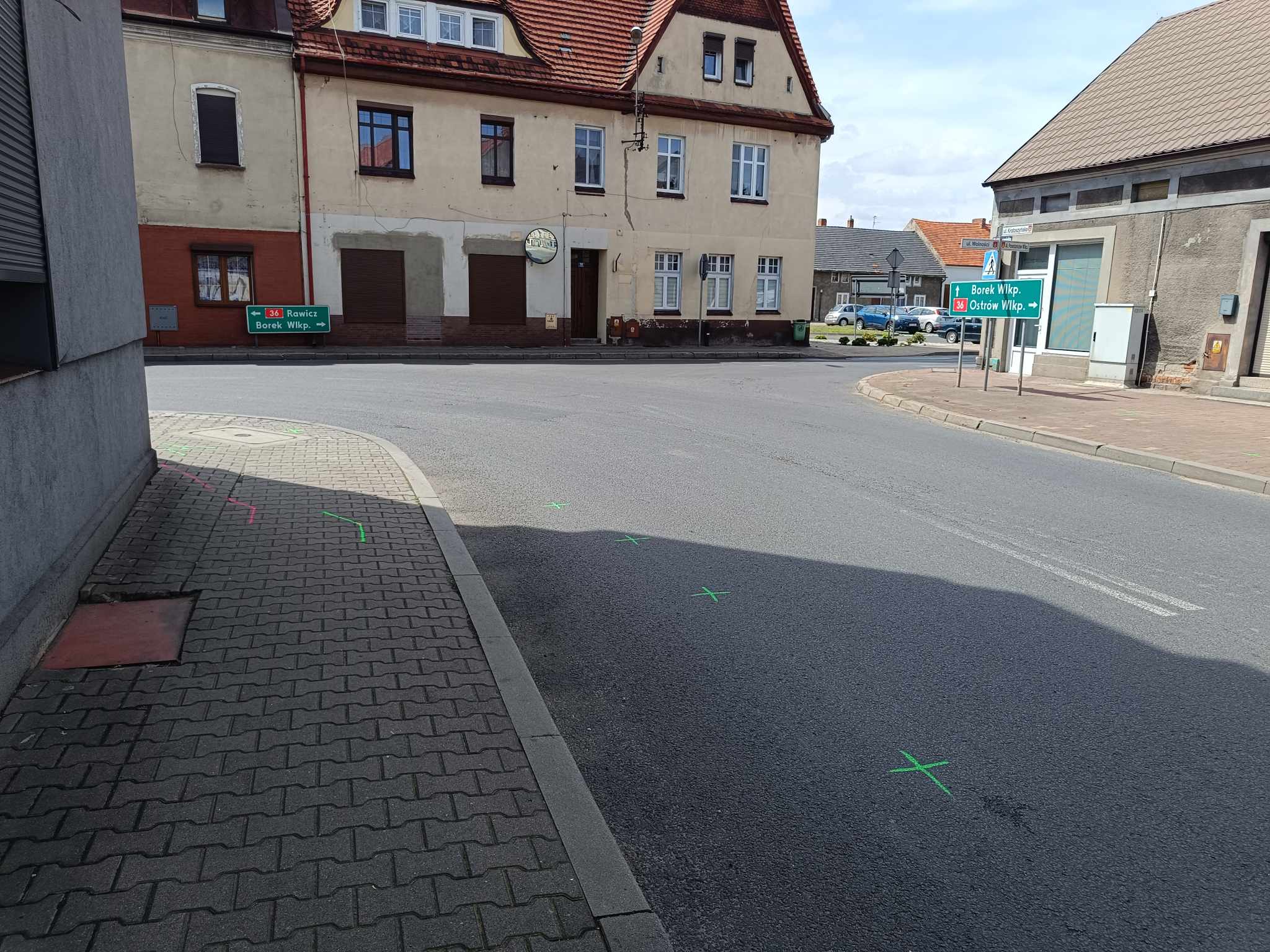 Przebudowa skrzyżowania